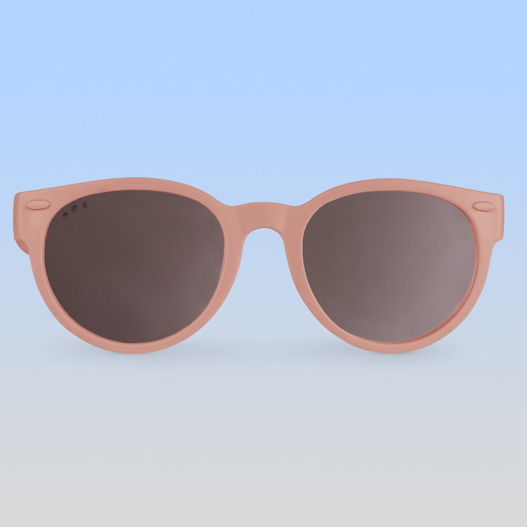 Toddler Sunglasses in Neutral Blush Pink | Round Sunglasses – ro