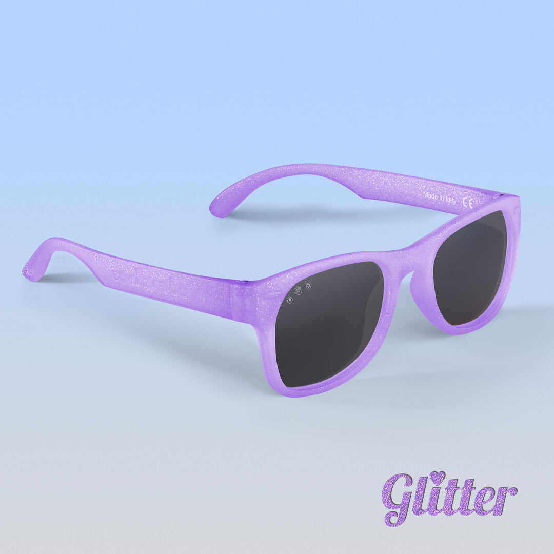 Purple Glitter Sunglasses | Glitter Sunglasses for Babies – ro