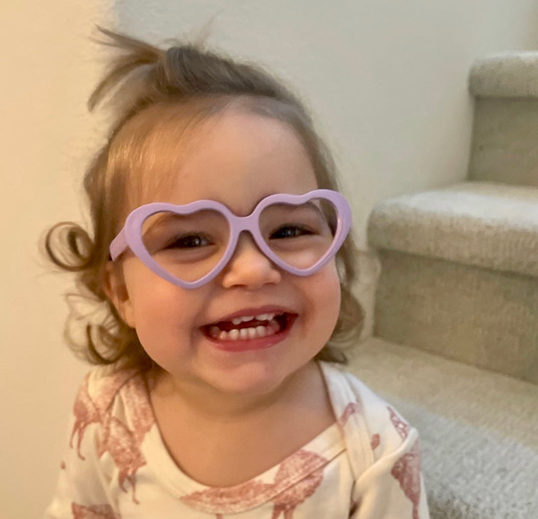 Heart Shaped Prescription Glasses for Babies
