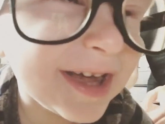 Customer Spotlight: Baby with Albinism Seeing for the First Time