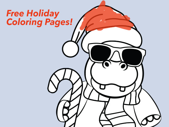 Free Holiday Coloring Pages