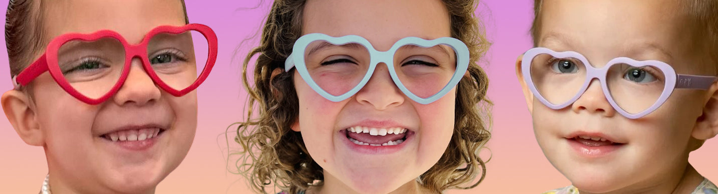 Prescription heart glasses on sale