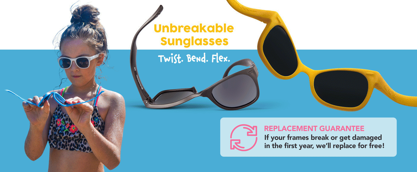 Best Baby Sunglasses - Lightweight, Unbreakable & Chemical Free
