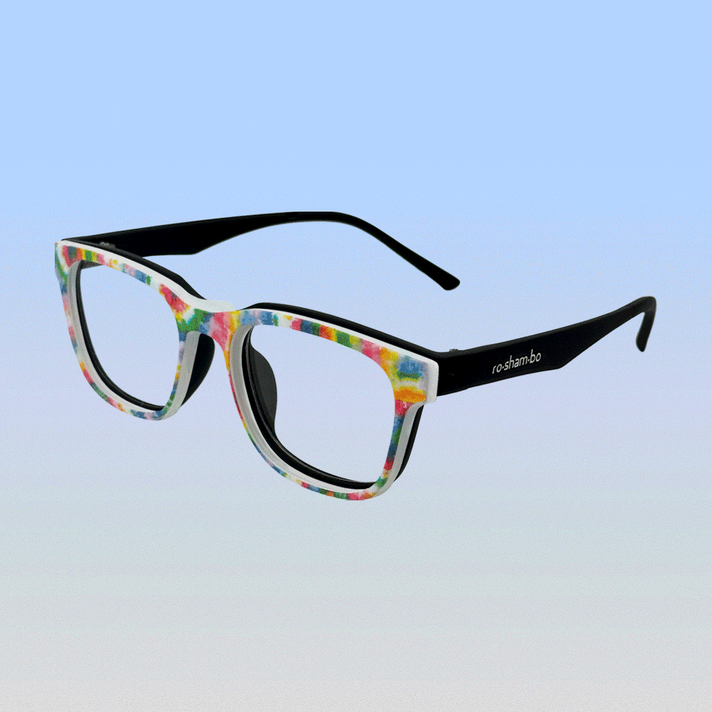 Pops Magnetic Snap-On Glasses | Youth Black