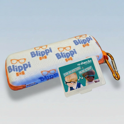 Blippi repeat pattern logo case plus strap kit