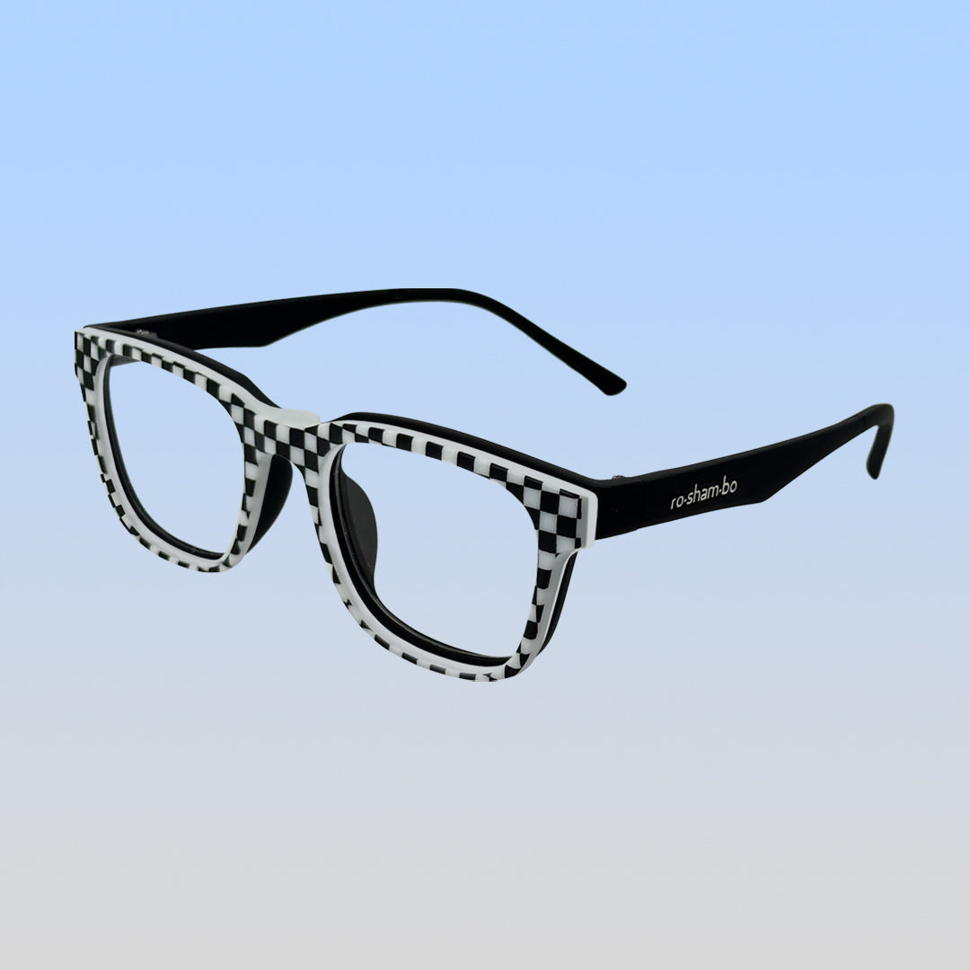 Pops Magnetic Snap-On Glasses | Youth Black