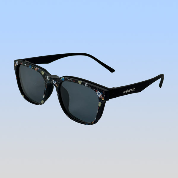 Gafas de sol magnéticas a presión Pops | Juvenil Negro
