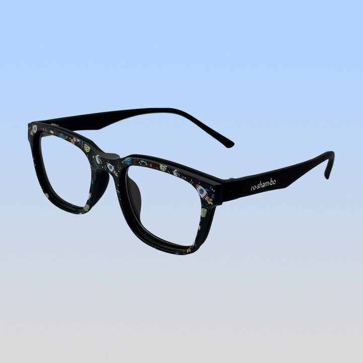 Pops Magnetic Snap-On Glasses | Youth Black