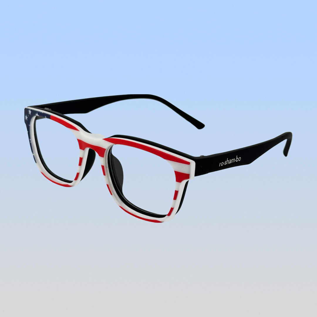 Pops Magnetic Snap-On Glasses | Youth Black