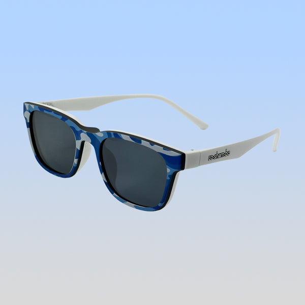 Lunettes de soleil magnétiques à clipser Pops | Jeunesse Blanc
