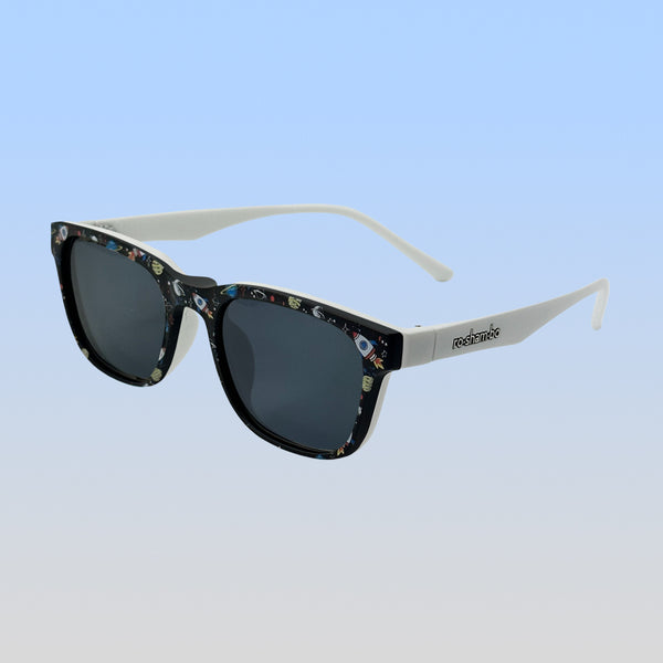 Lunettes de soleil magnétiques à clipser Pops | Jeunesse Blanc