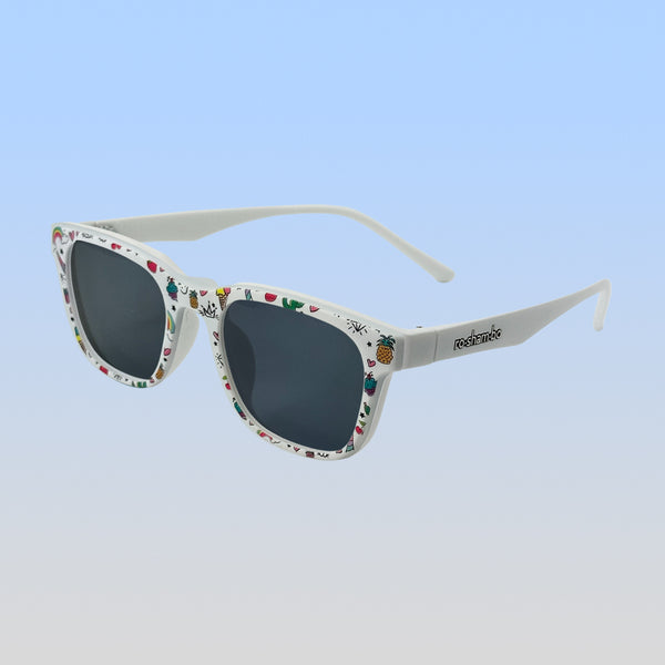 Lunettes de soleil magnétiques à clipser Pops | Jeunesse Blanc