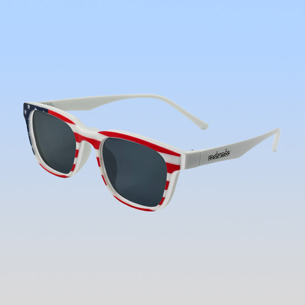 Lunettes de soleil magnétiques à clipser Pops | Jeunesse Blanc