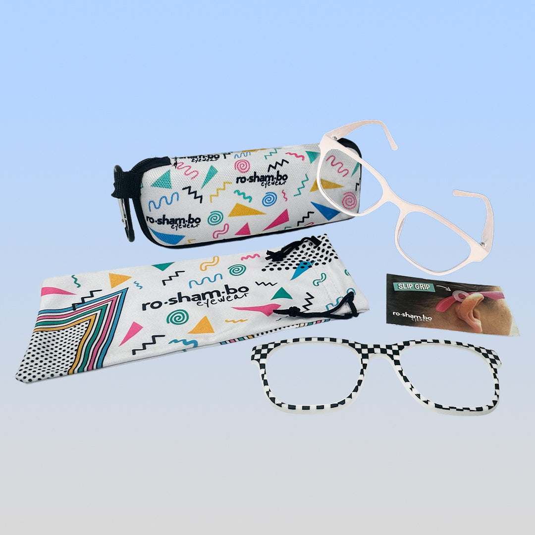 Pops SnapOn Glasses Glasses with Snap On Frames