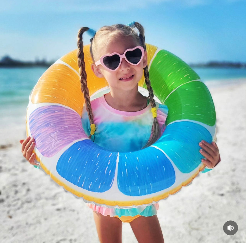Girls Ombre Flower Power Sunglasses | Girls Sunglasses | Global