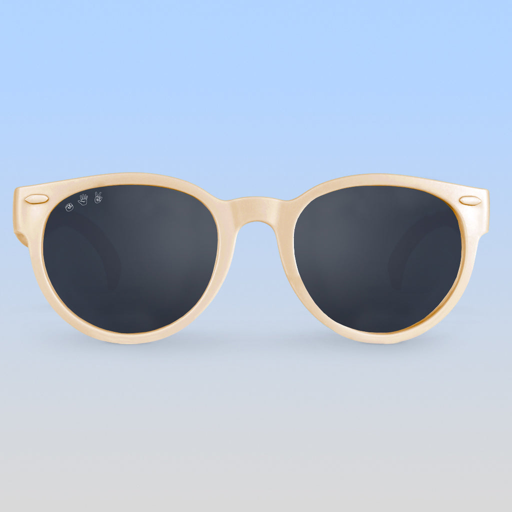 Cream Colored Round Sunglasses | Off White Round Sunglasses