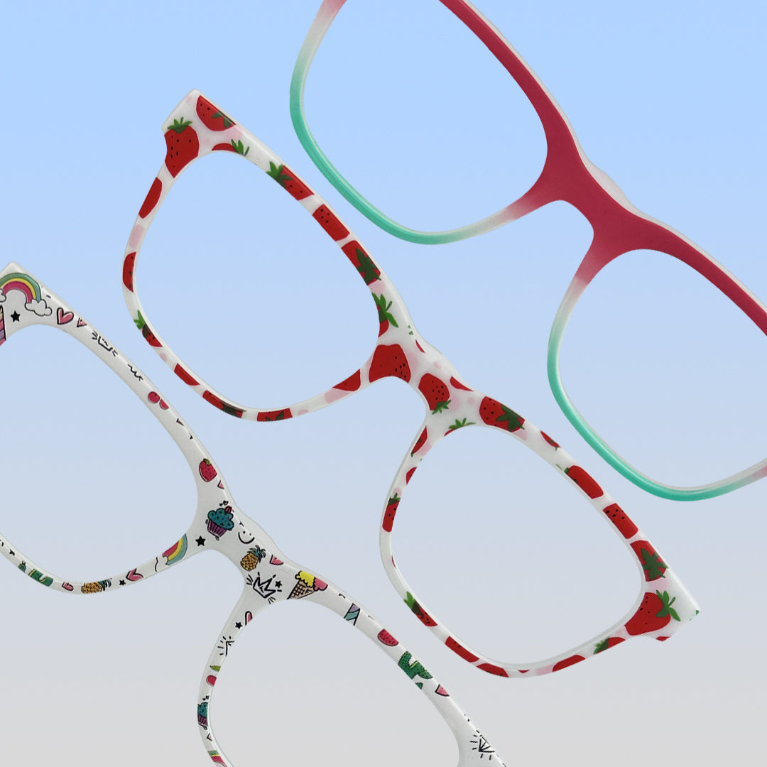 Snap On Glasses Pops Changeable Frames