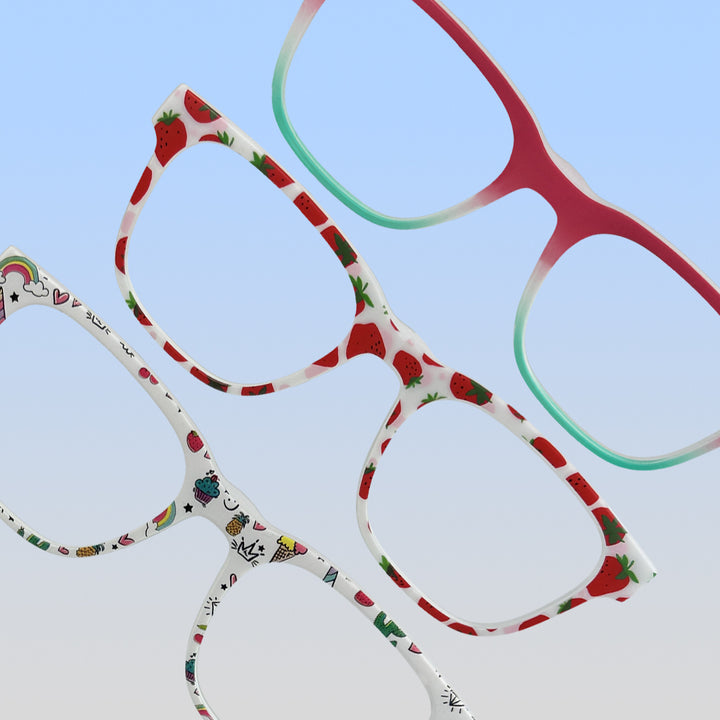 Lunettes à clipser magnétiques Pops | Jeunesse Blanc