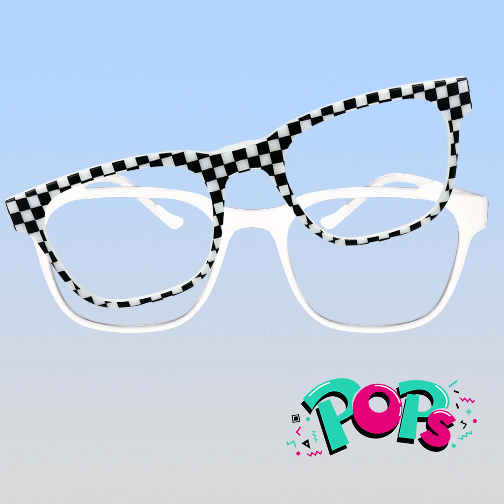 Magnetic eyewear top