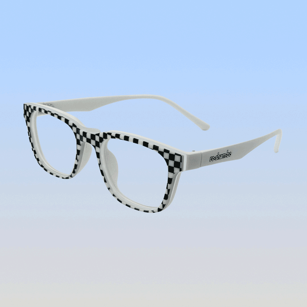 Lunettes de soleil magnétiques à clipser Pops | Jeunesse Blanc