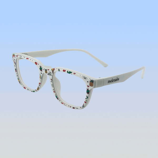 Gafas de sol magnéticas a presión Pops | Juvenil Blanco