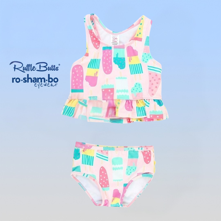 RuffleButts Girls Swimwear