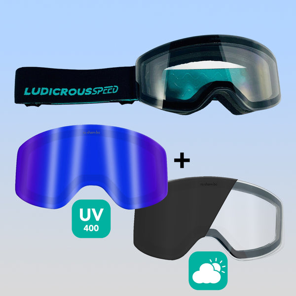 Ludicrous Speed Snow Goggles Set | Youth