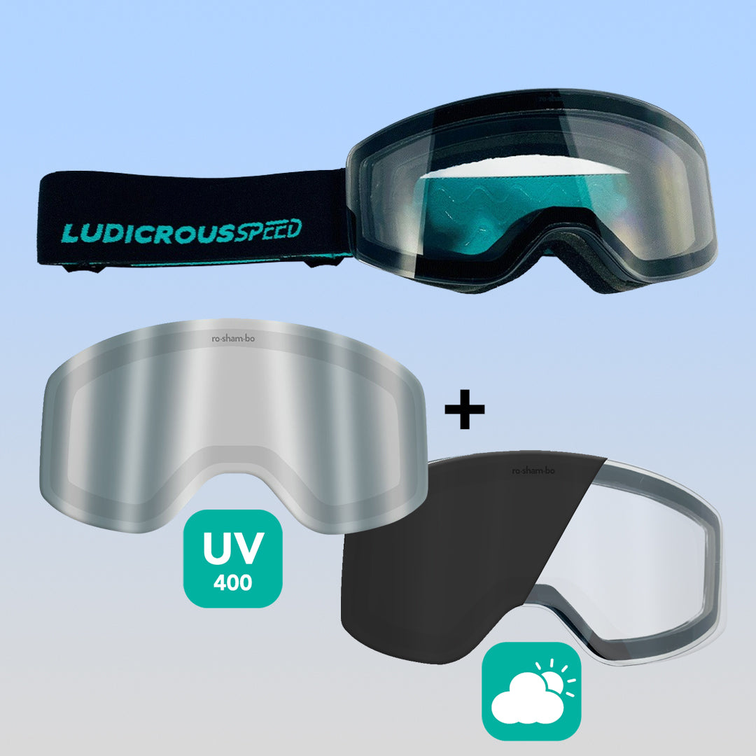 Magnetic Interchangeable Snow Goggles | Polarized Goggles for Kids
