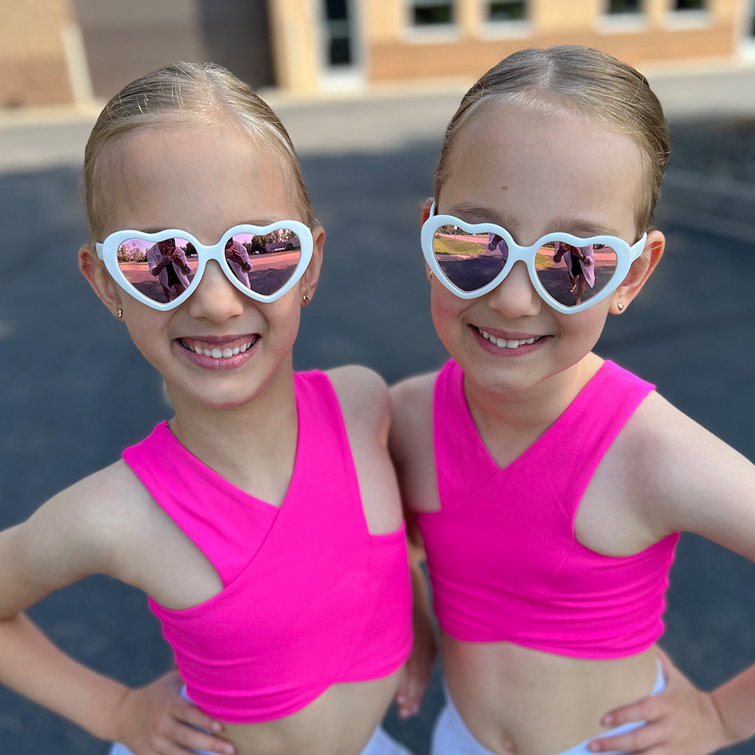 heart shaped goggles Heart Shaped Sunglasses for Toddlers