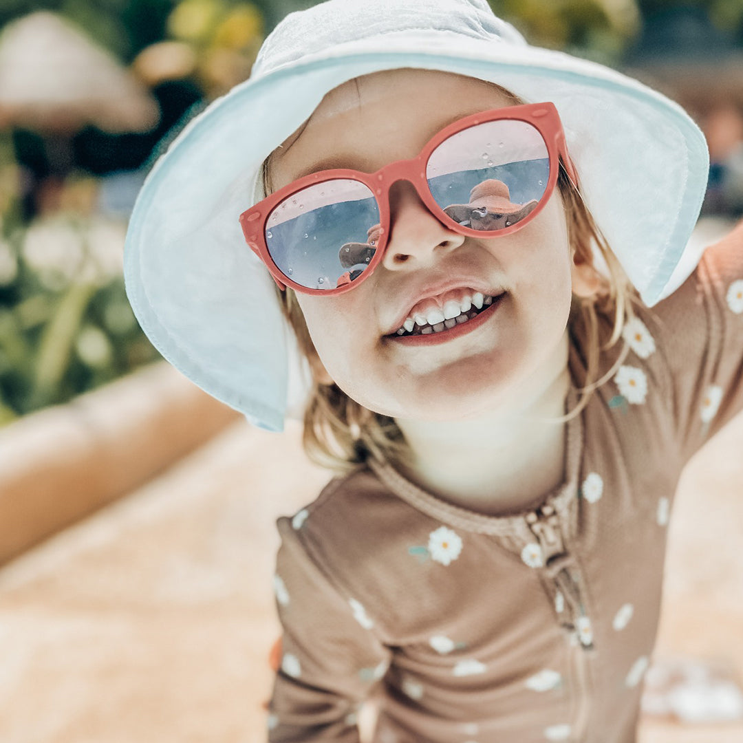 Juego de lentes de repuesto redondas | Oro rosa espejado.