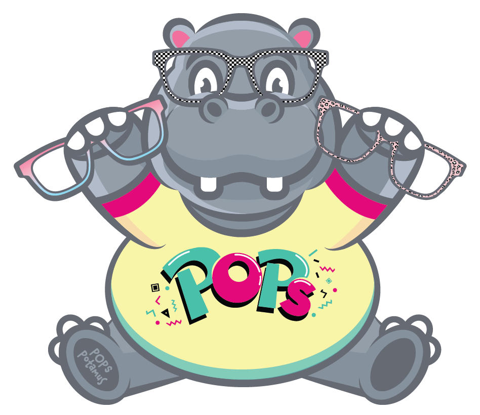 Lunettes de soleil magnétiques à clipser Pops | Jeunesse Noir