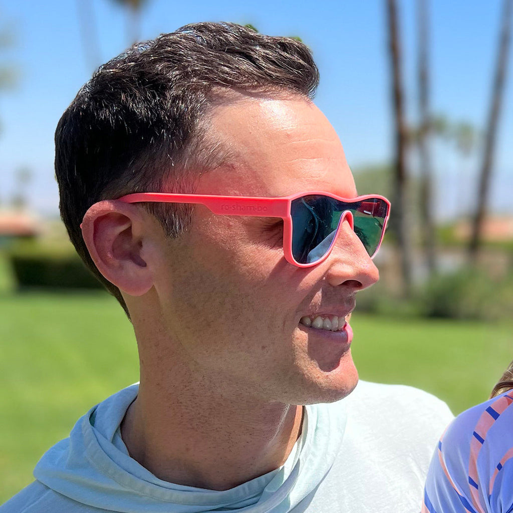 Color Combo Single Shield Sunglasses Padres City Connect