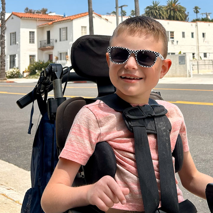 Lunettes de soleil magnétiques à clipser Pops | Jeunesse Noir