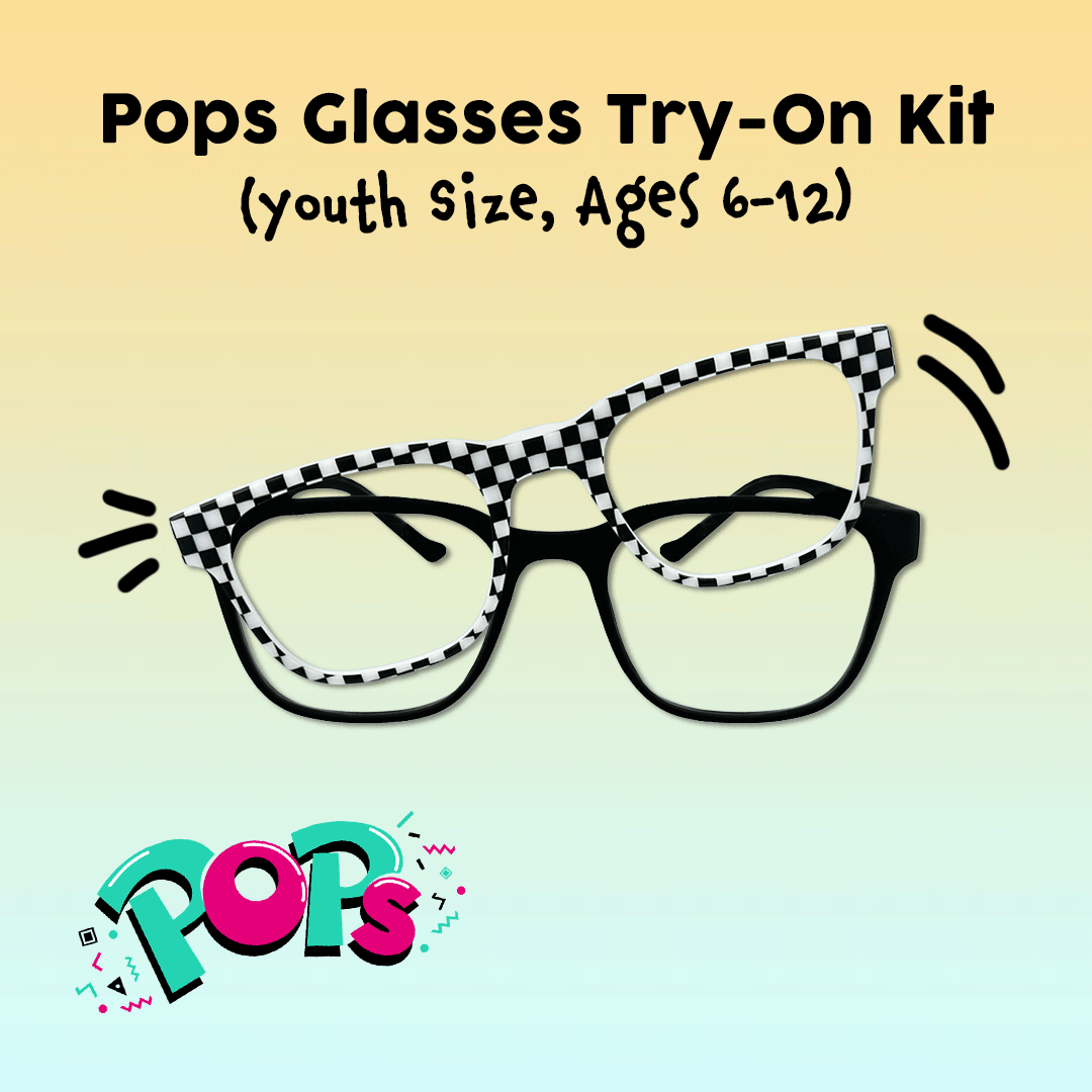 Pops Magnetic Glasses Home Try-On Kit