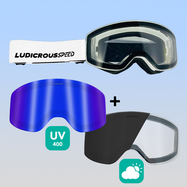 Juego de gafas de nieve Ludicrous Speed ​​| Juventud