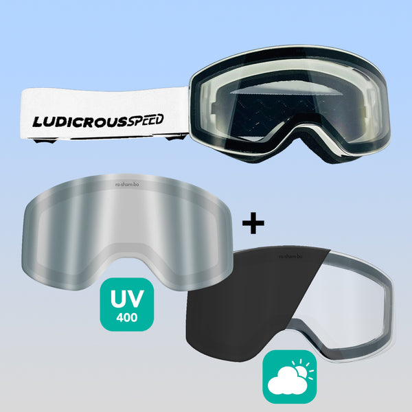 Ludicrous Speed Snow Goggles Set | Youth