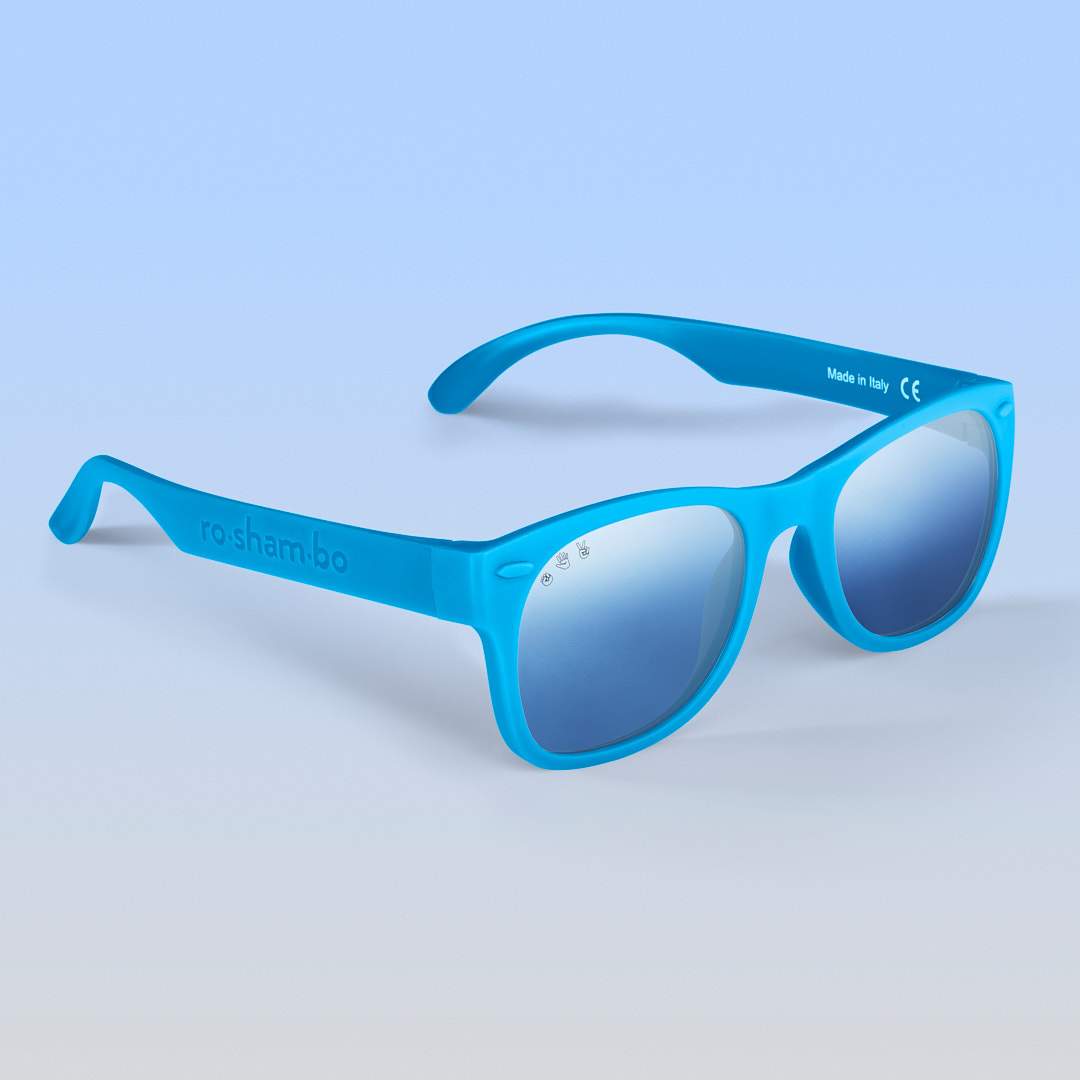 Zack Morris Sunglasses | Bright Blue Baby Sunglasses – ro•sham•bo