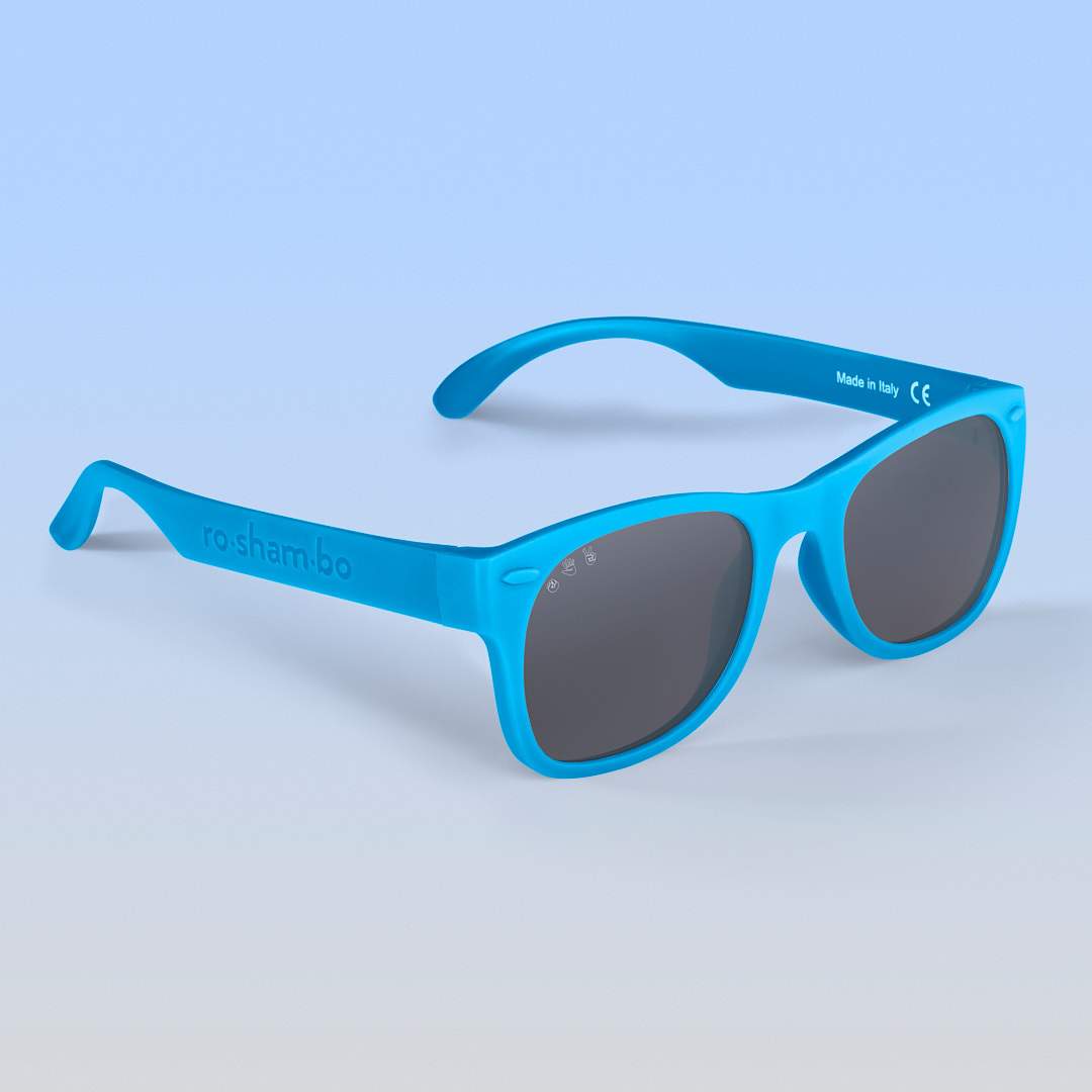 Zack Morris Blue adult Shades | ro•sham•bo Eyewear, L/XL / Polarized