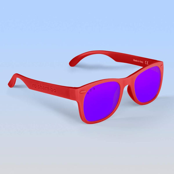 mcfly red toddler shades - ro•sham•bo baby sunglasses