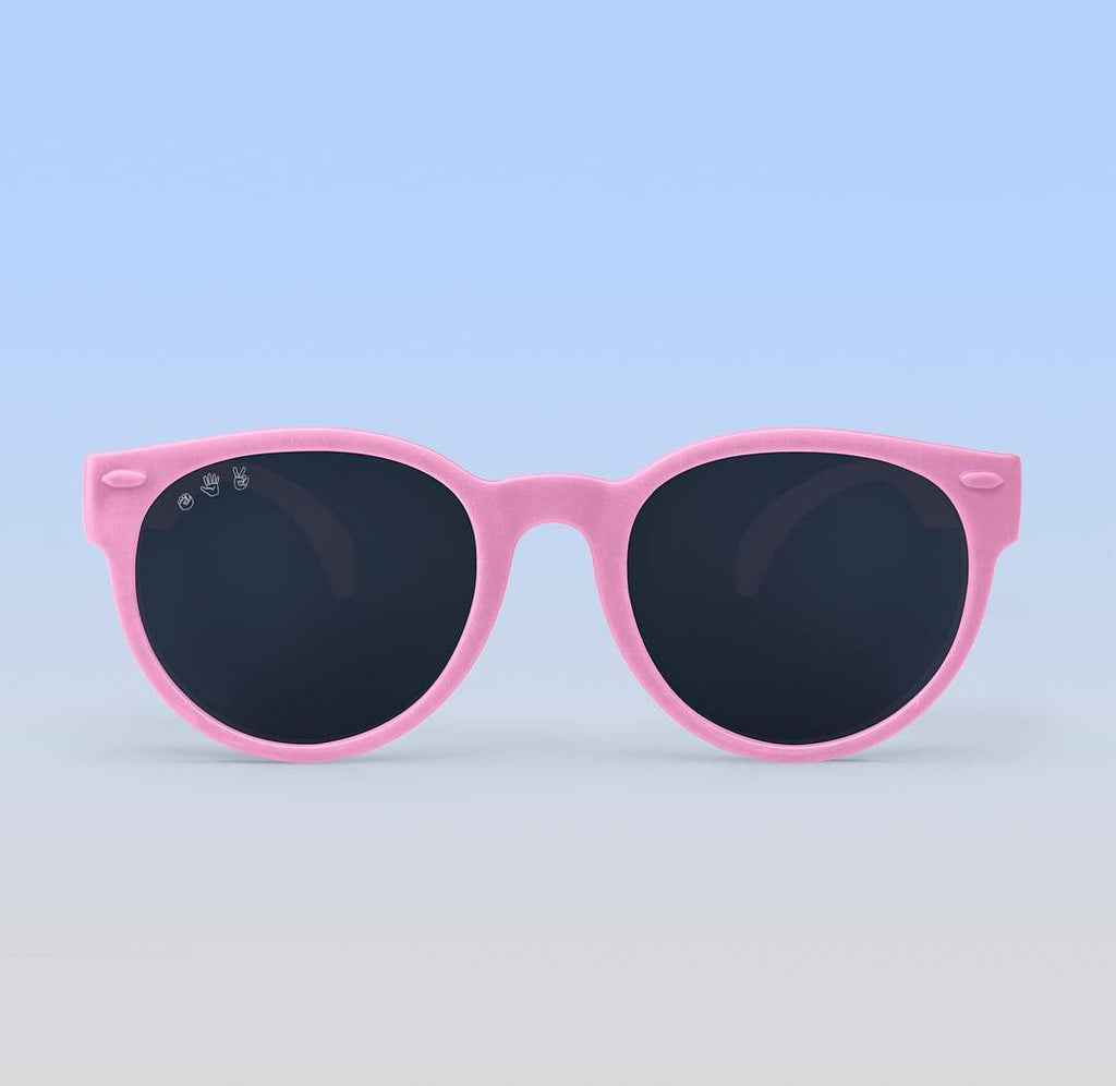 Pastel Pink Sunglasses Round Sunglass Frames for Toddlers
