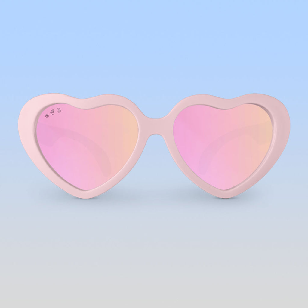 Heart Shaped Sunglasses for Babies | Pink Heart Sunglasses