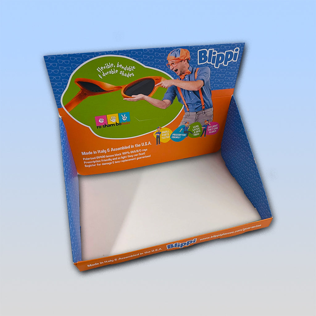Expositor de gafas de sol Blippi Retail