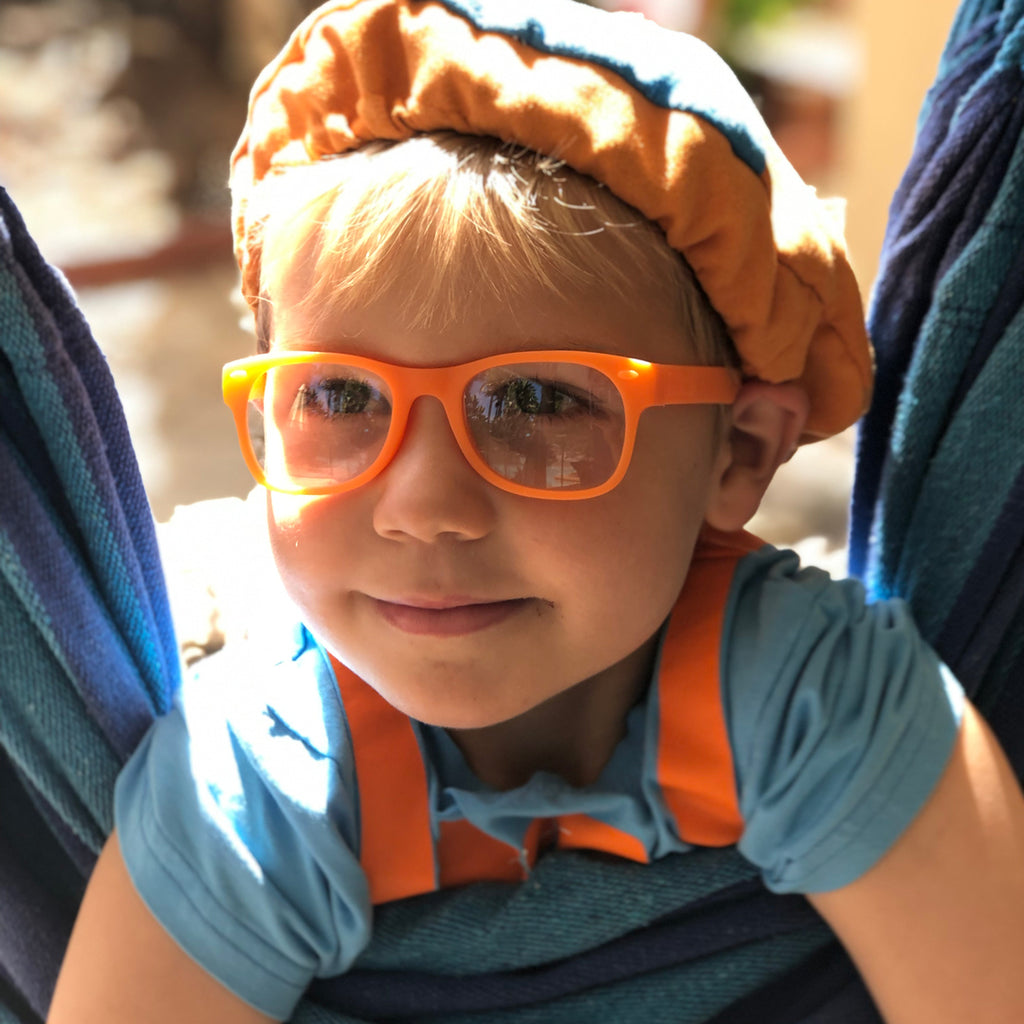 Gafas Graduadas Blippi Naranjas para Beb Gafas Roshambo