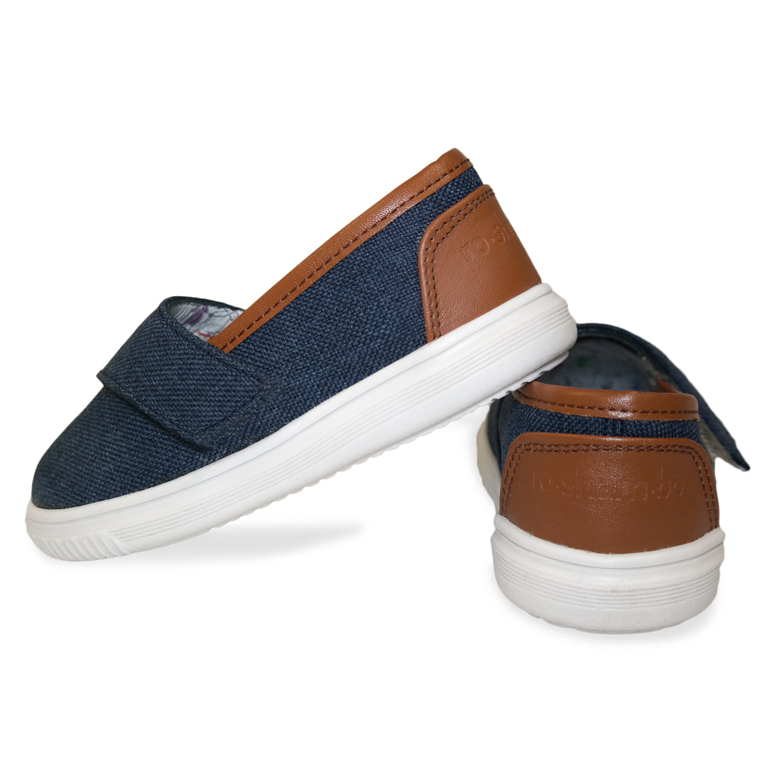 Denim "Baby Steps" Shoes - ro•sham•bo baby sunglasses