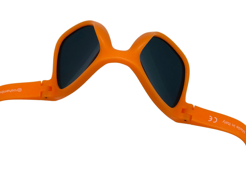Bright orange sunglasses sale