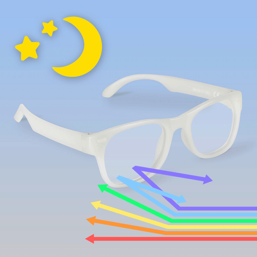 Computer Glasses for Kids Glow in the Dark Screen Time Glasses