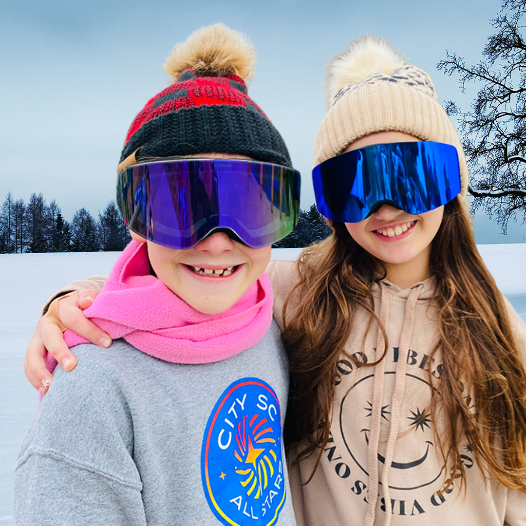 polarised snow goggles Snow Goggle Polarized Mirrored Lenses