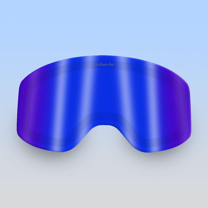 Verres de lunettes de neige polarisés uniquement