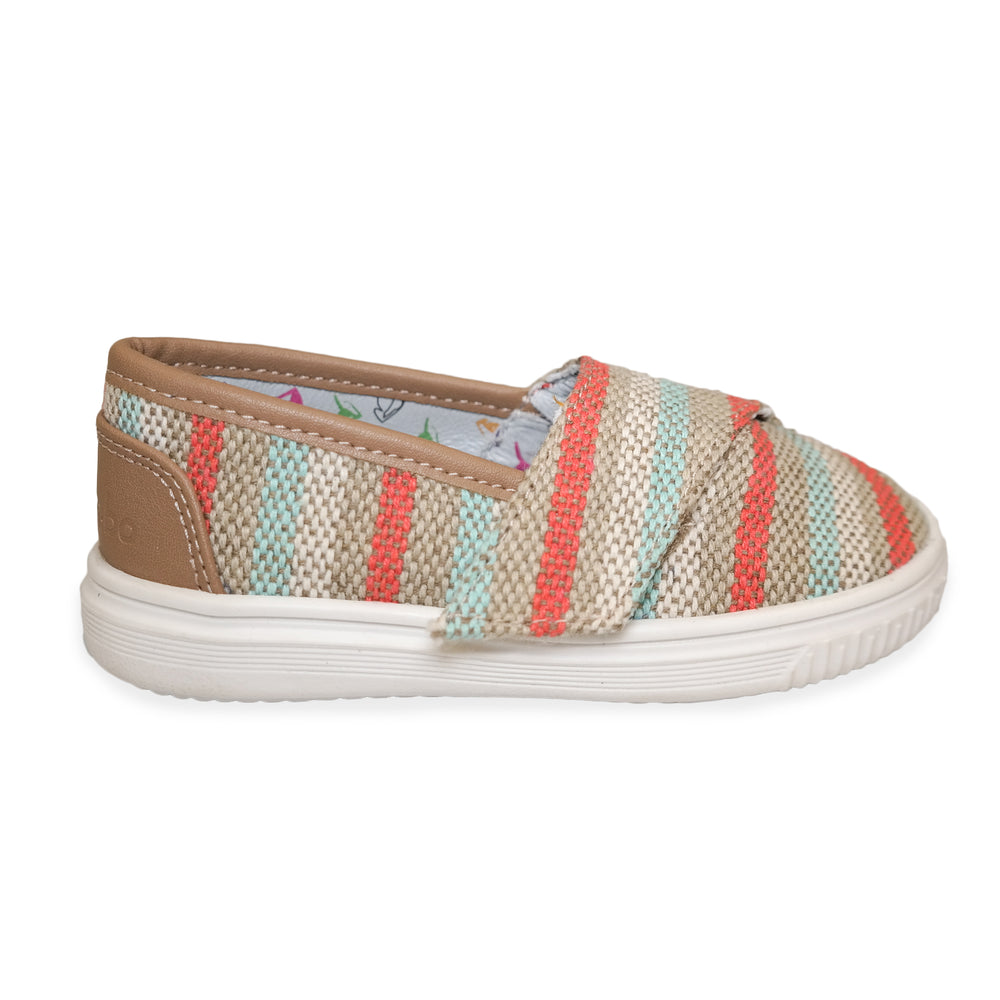Striped "Baby Steps" Shoes - ro•sham•bo baby sunglasses
