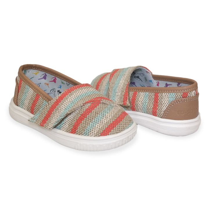 Striped "Baby Steps" Shoes - ro•sham•bo baby sunglasses